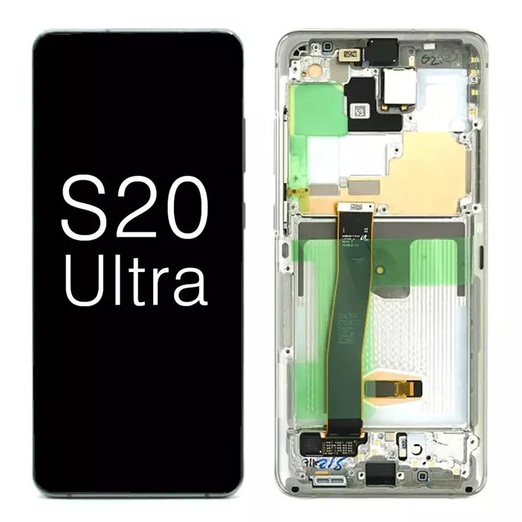 Samsung Galaxy S20 Ultra G988 5G OLED ekran LCD Dokunmatik Ekran Değiştirme