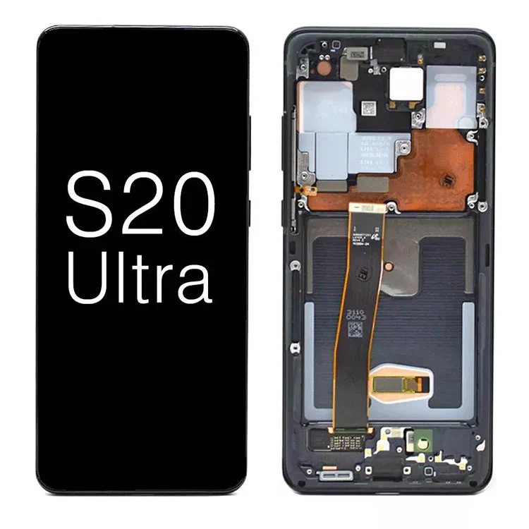 Samsung Galaxy S20 Ultra G988 5G OLED ekran LCD Dokunmatik Ekran Değiştirme