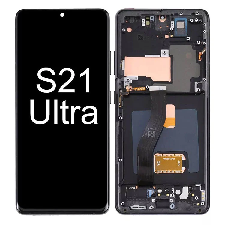 Samsung Galaxy S21 Ultra LCD Ekran Dokunmatik Ekran Montaj Değiştirme