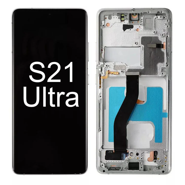 Samsung Galaxy S21 Ultra LCD Ekran Dokunmatik Ekran Montaj Değiştirme